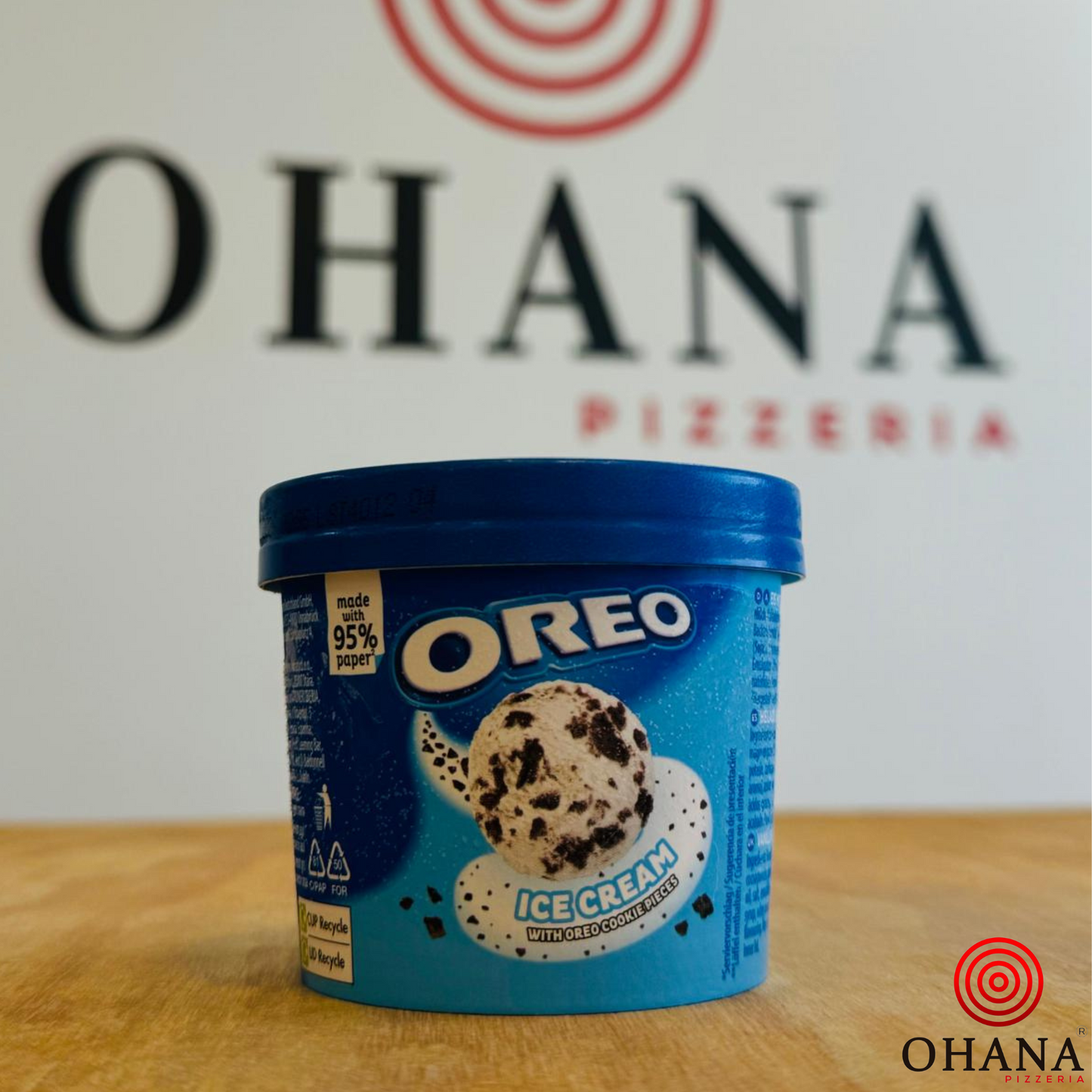 Helado Oreo