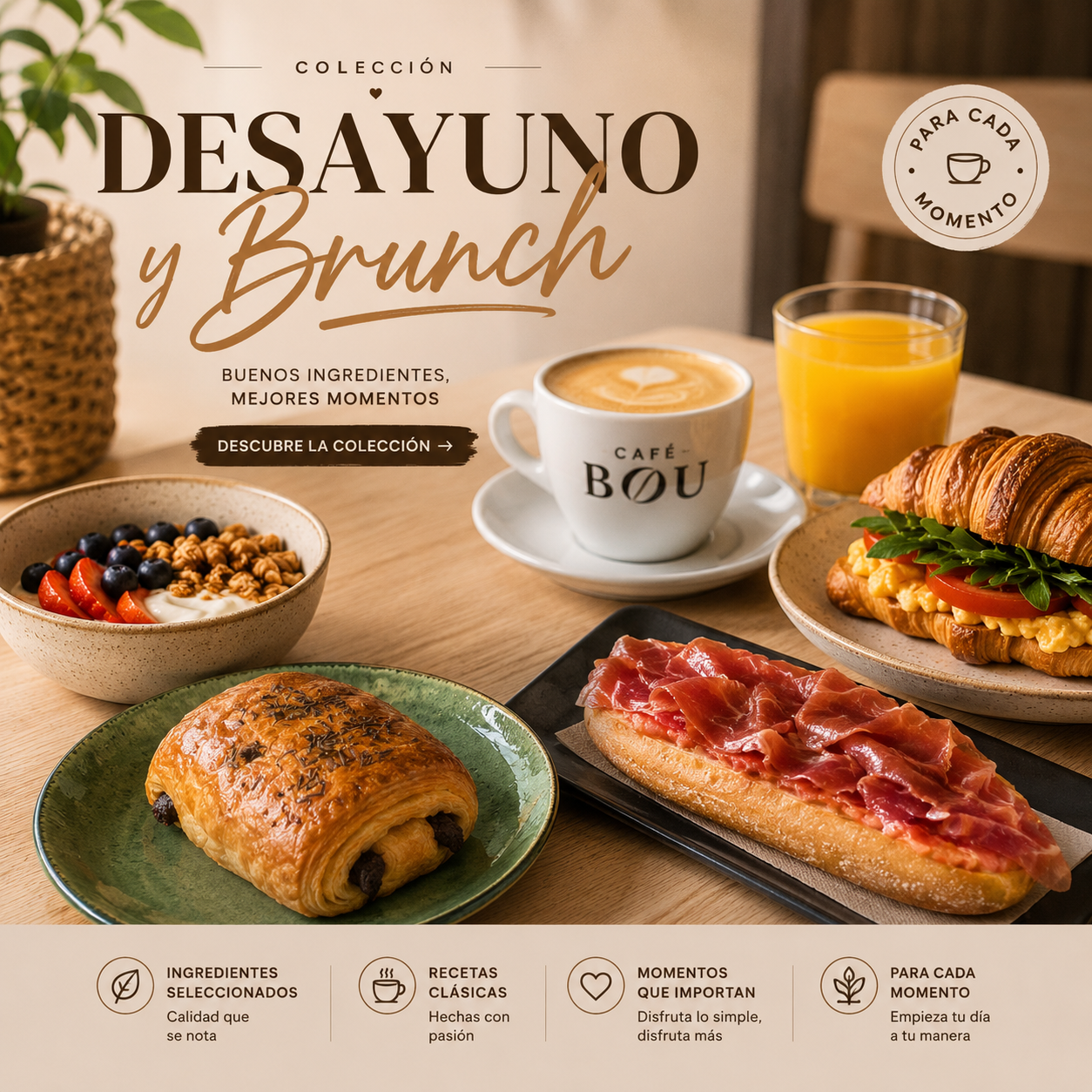 Desayuno y Brunch