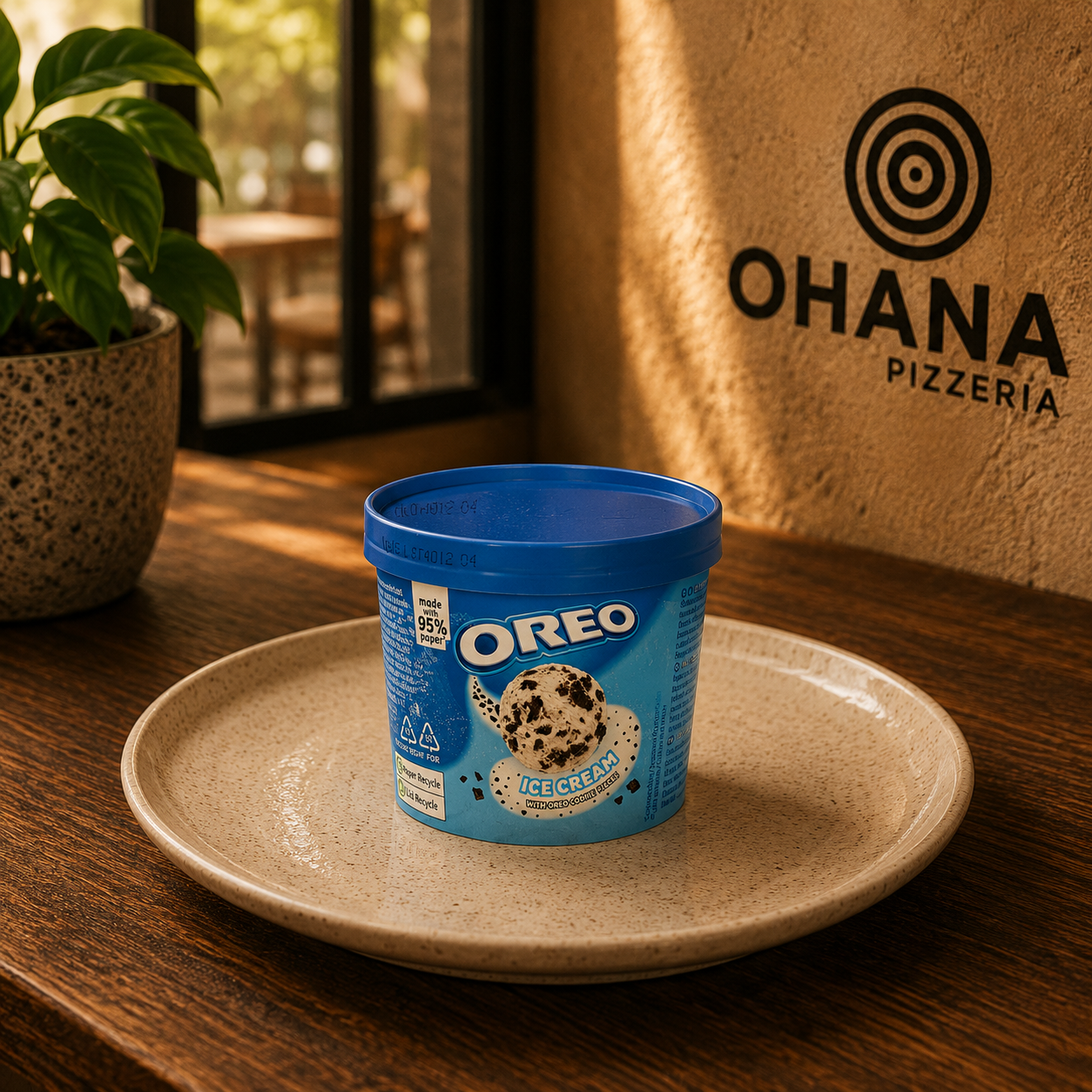 Helado Oreo
