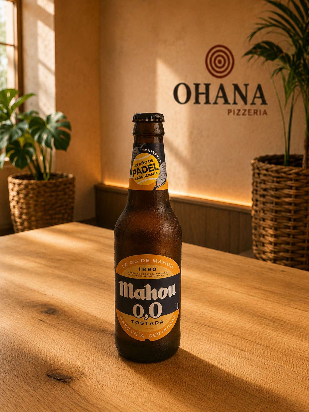 Mahou 0,0 tostada 1/3