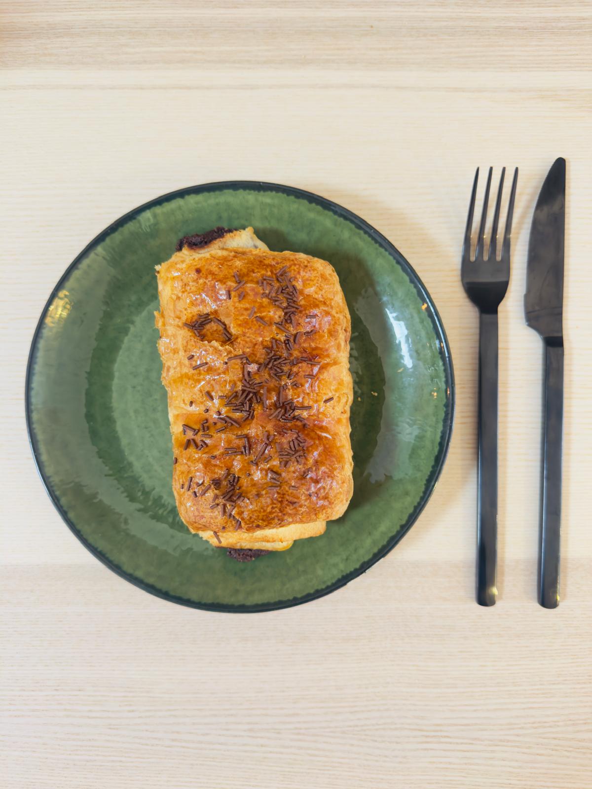 Napolitana de chocolate