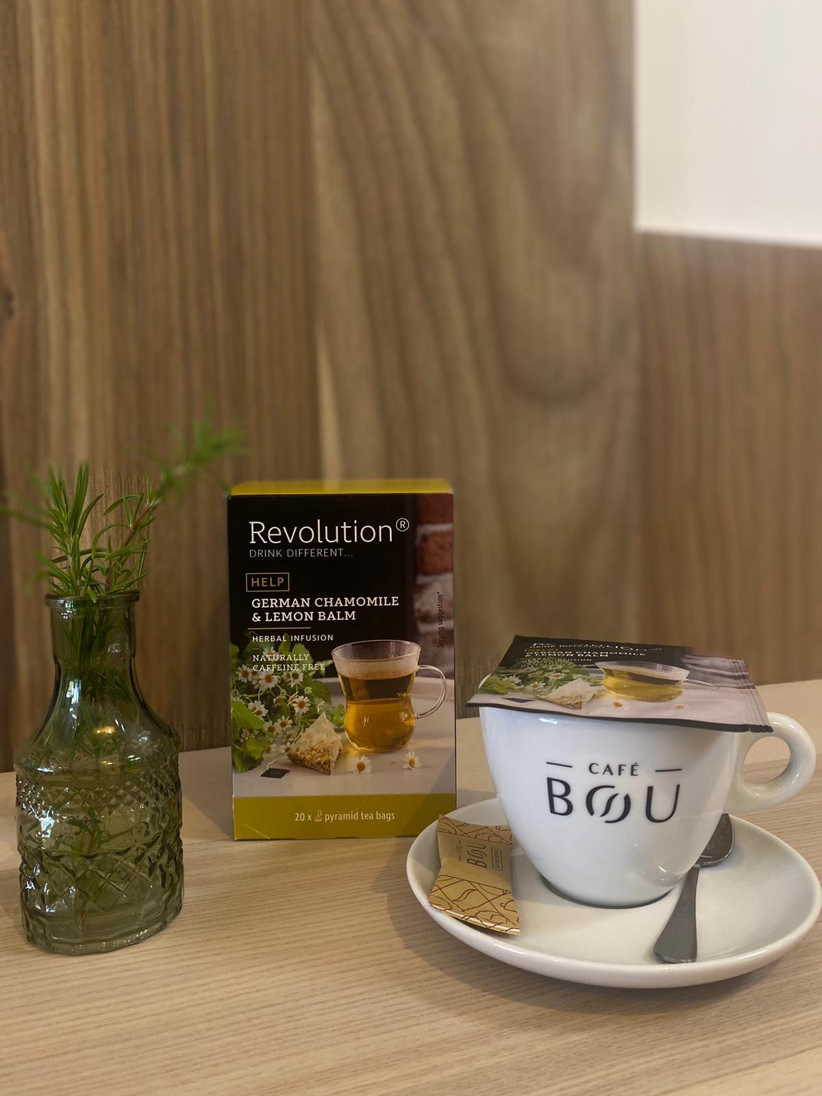 Revolution HELP Infusión  Te verde