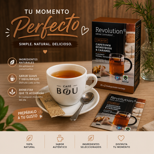 Revolution CHERISH Roiboos con sabor a caramelo