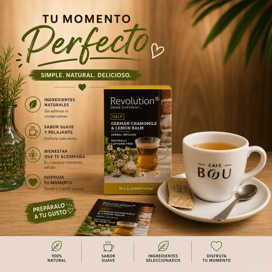 Revolution HELP Infusión  Te verde