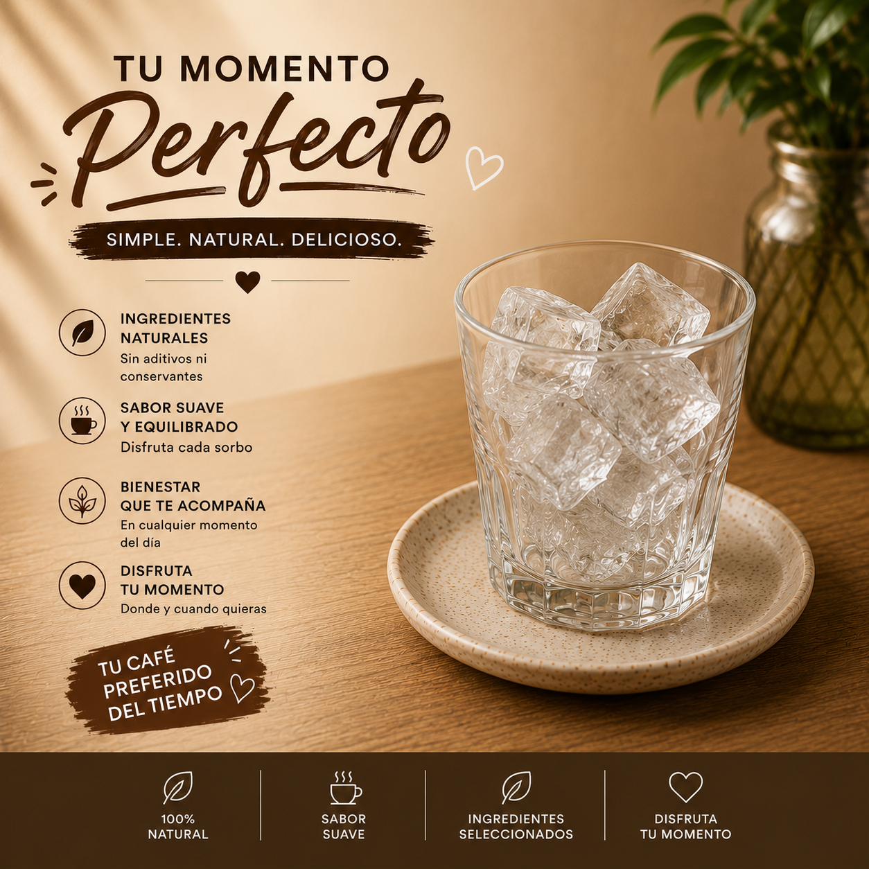 Vaso con Hielo